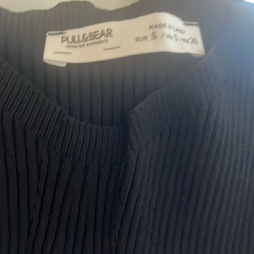 Pull&Bear Black Ribbed Mini Dress - Picture 5 of 6